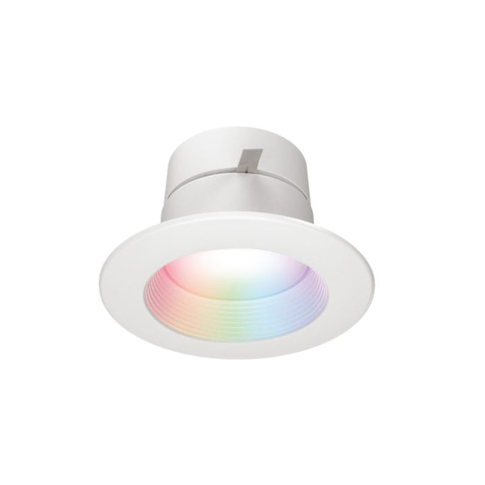 Halo RL4 WiZ Pro 4" Smart Wi-Fi Retrofit LED Downlight Module 600 Lumens, Full Color + Tuneable White 2200K-6500K, Matte White