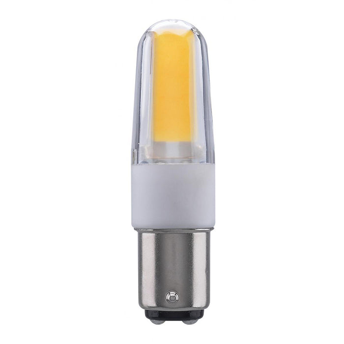 Satco S11214 4W LED Bulb, BA15D Base, 3000K