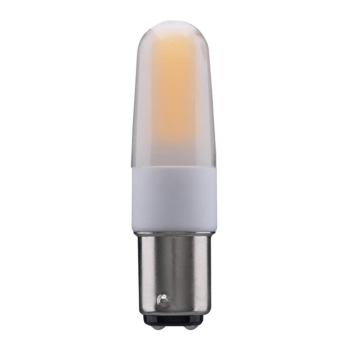 Satco S11216 4W LED Bulb, BA15D Base, 3000K