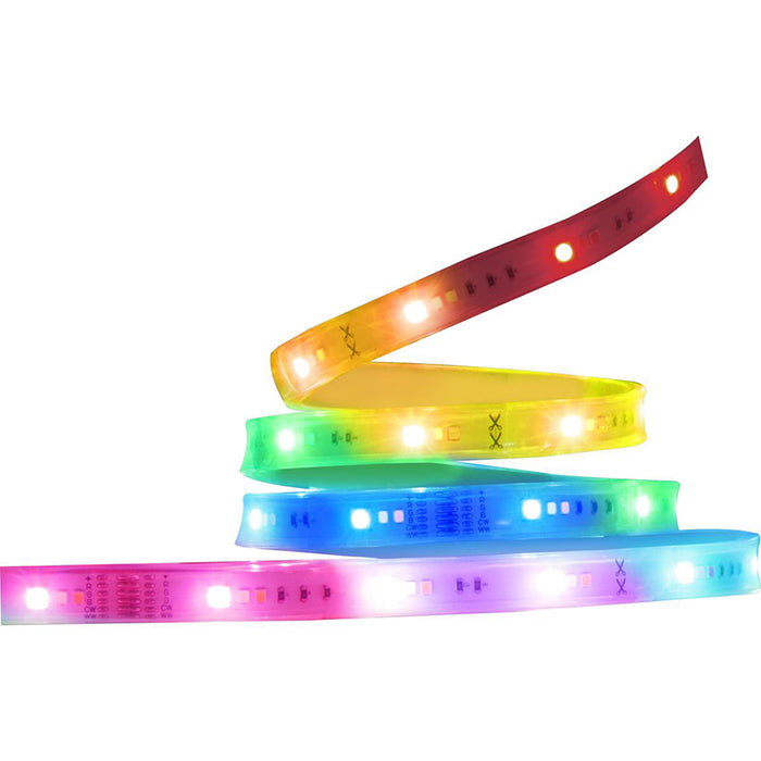 Satco S11265 28W Starfish WIFI Smart LED, 16ft, RGBW & Tunable White Outdoor Tape Light Strip