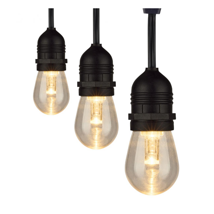 Satco S11292 Starfish Smart LED Tunable White  24-ft 12 Lamps LED String light Indor/Outdoor