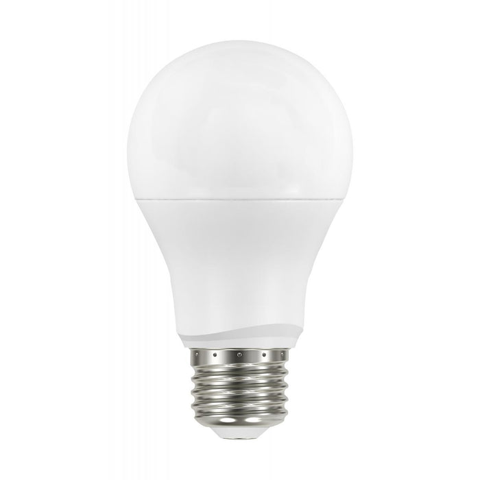 Satco S11421 8W A19 LED Dusk to Dawn Bulb, 2700K