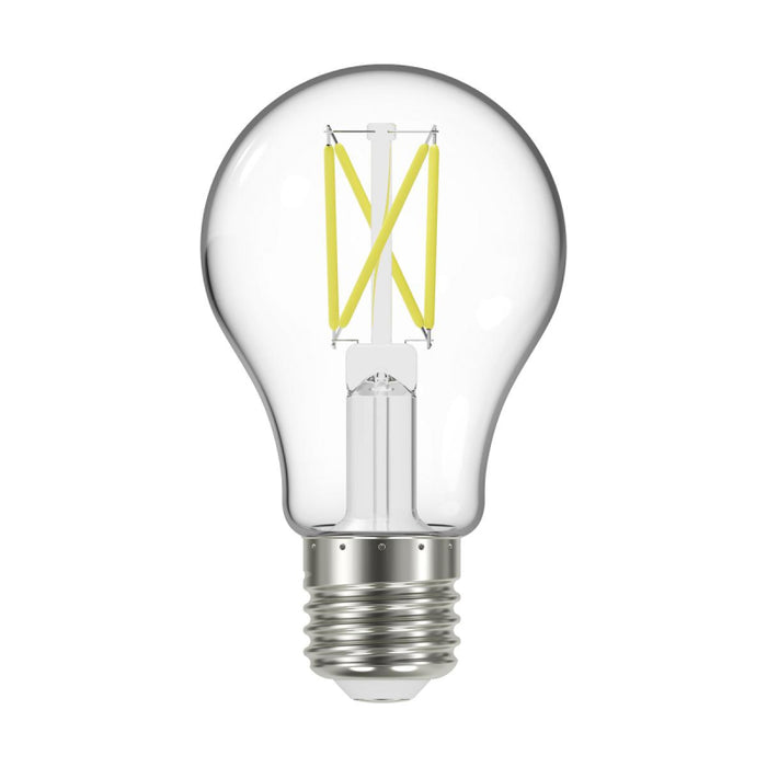 Satco S12408 5W A19 Dimmable LED Filament Bulb, E26 Base, 2700K, Clear