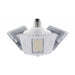 Satco S13119 60W LED Utility Light, Corncob; 4000K; Medium Base; 100-277V; Adjustable Beam Angle; Clear