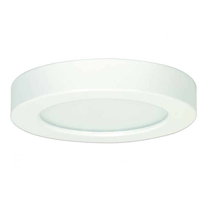 Satco S21501 5.5" 10.5W LED Round Flush Mount, 4000K