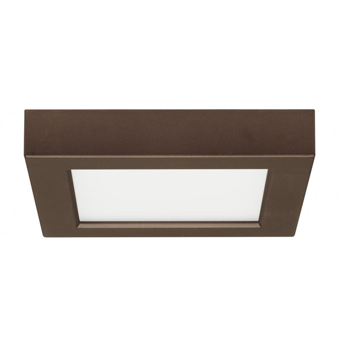 Satco 5.5" 10.5W LED Square Flush Mount, 3000K