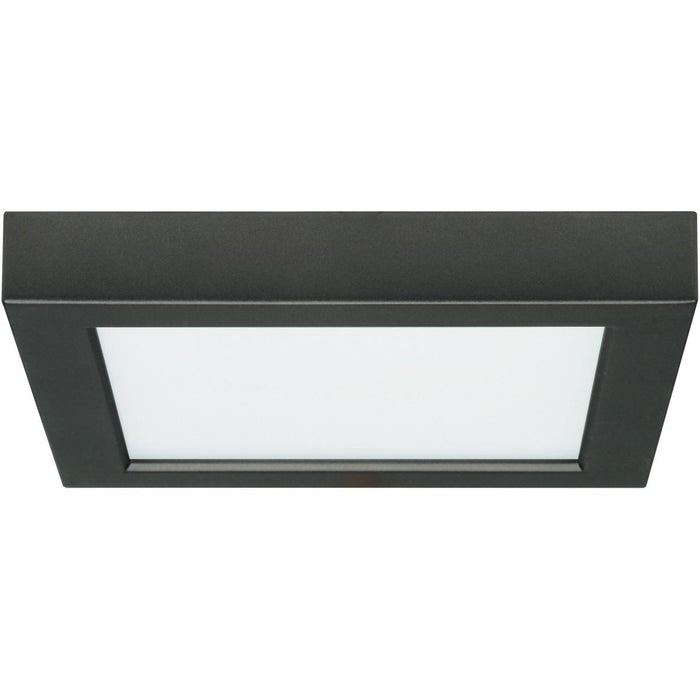 Satco 7" 13.5W LED Square Flush Mount, 3000K