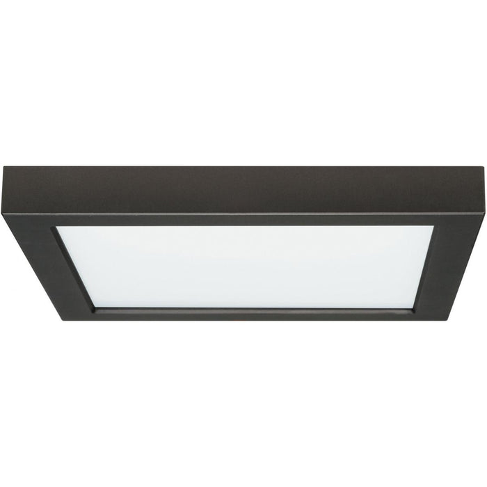 Satco 9" 18.5W LED Square Flush Mount, 3000K