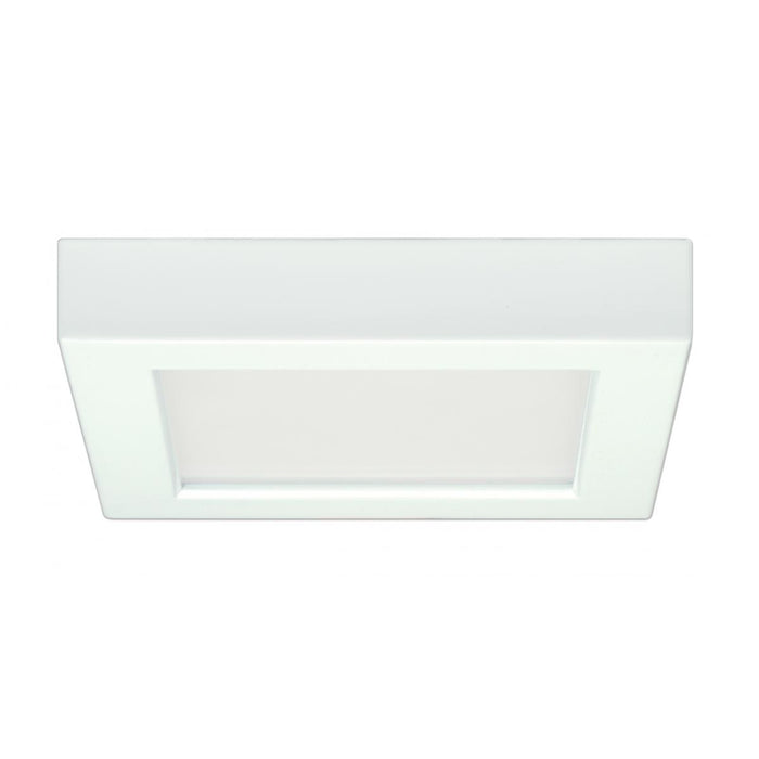 Satco 5.5" 10.5W LED Square Flush Mount, 3000K
