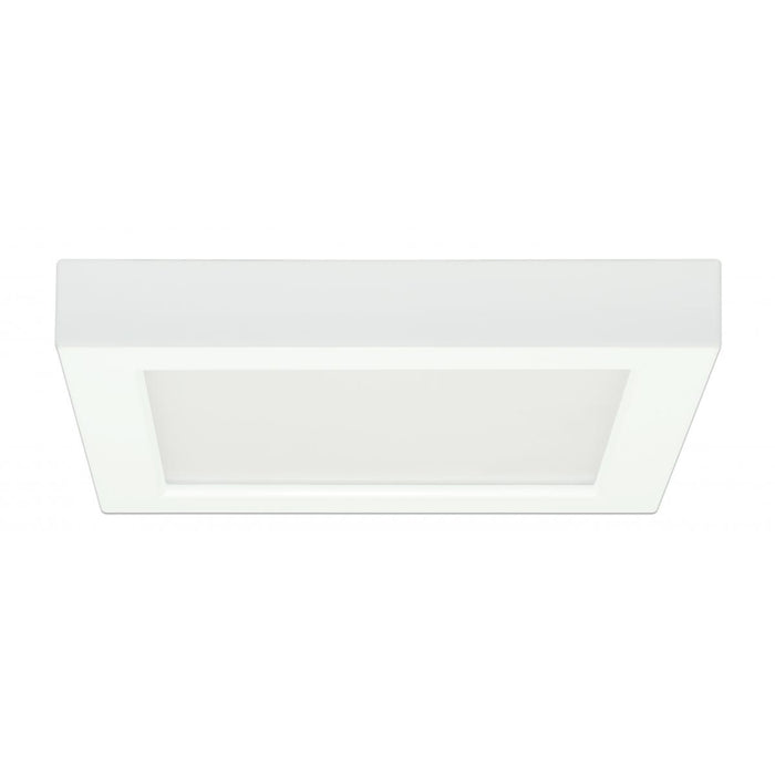 Satco 7" 13.5W LED Square Flush Mount, 2700K