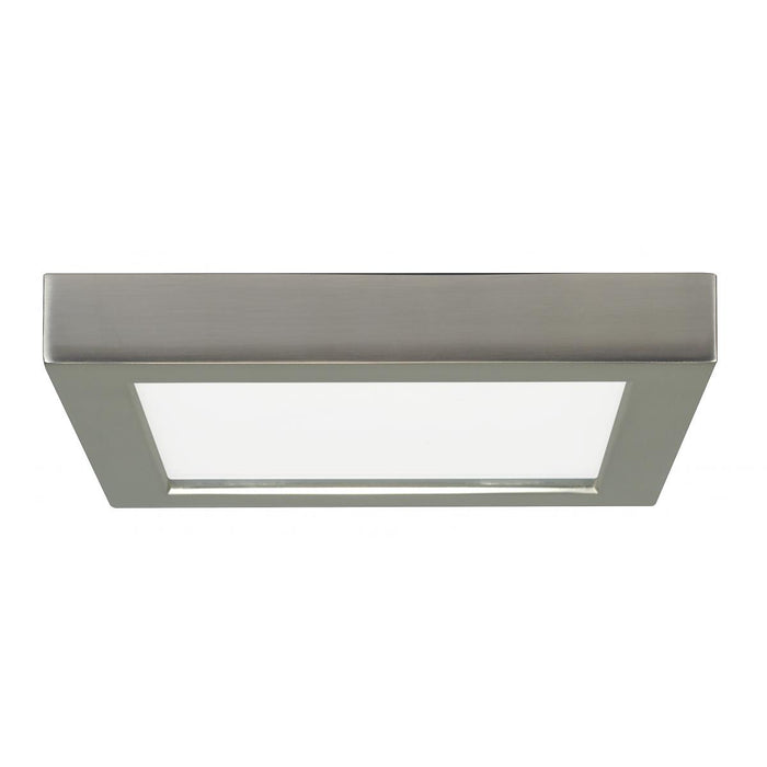 Satco 7" 13.5W LED Square Flush Mount, 2700K