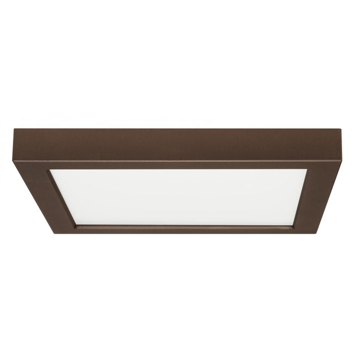 Satco 9" 18.5W LED Square Flush Mount, 2700K