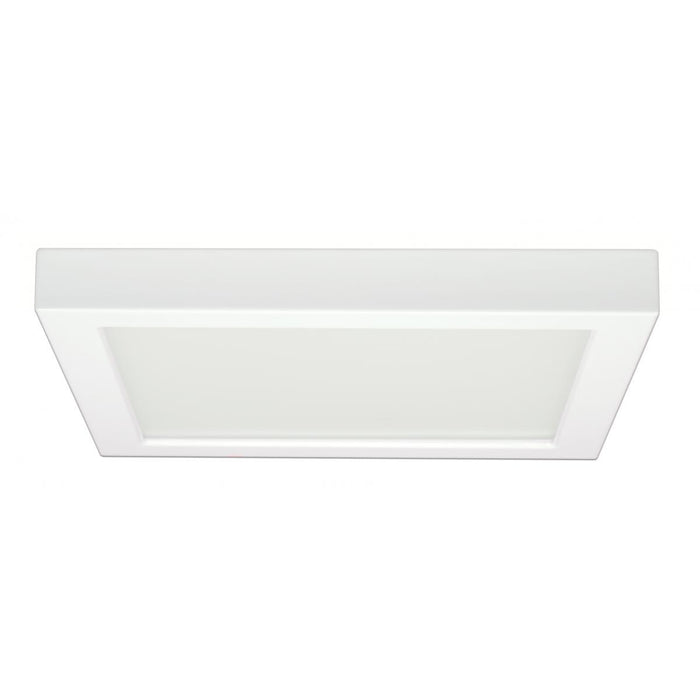 Satco 9" 18.5W LED Square Flush Mount, 3000K