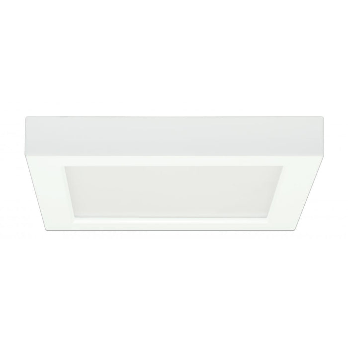 Satco S29361 7" 13.5W LED Square Flush Mount, 5000K