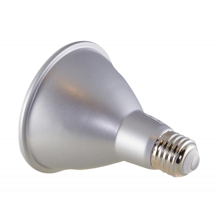 Satco S29427 12.5W PAR30LN Dimmable LED Bulb, 3500K, 25° Beam