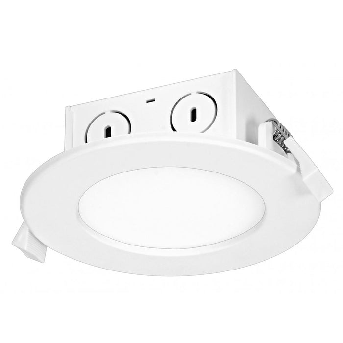 Satco S39056 4" 8.5W LED Direct Wire Edge-Lit Downlight, 3000K
