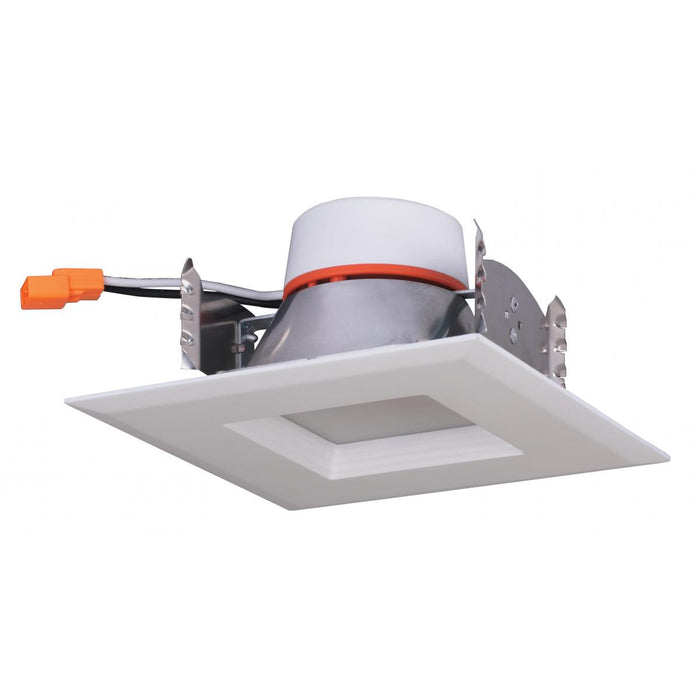 Satco S39756 4" 7W LED Square Recessed Downlight Retrofit, 2700K