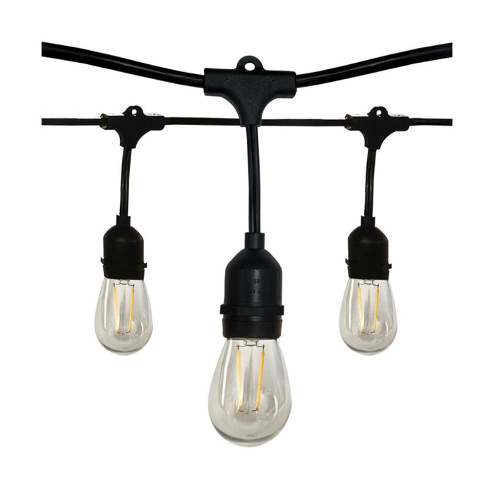 Satco S8020 24-ft 12 Lamps LED String light
