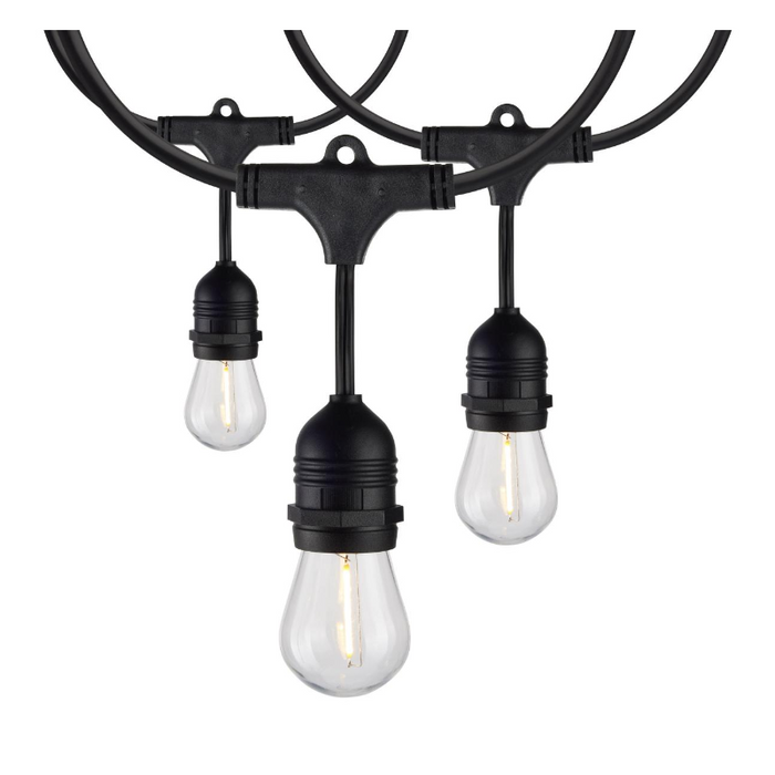 Satco S8037 24-ft 12 Lamps LED String light