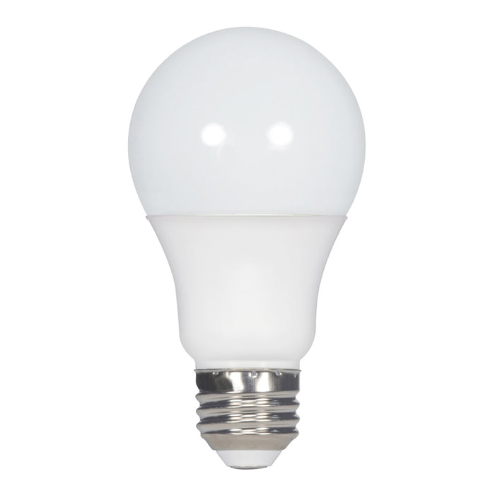 Satco S8558  5.5W A19  3000K Non-Dimmable  LED Bulb, 4-Pack