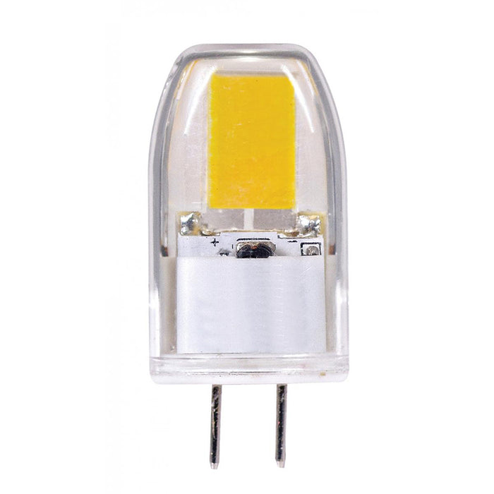 Satco S8601 3W LED Bulb, JC G6.35 Base, 3000K - Carded