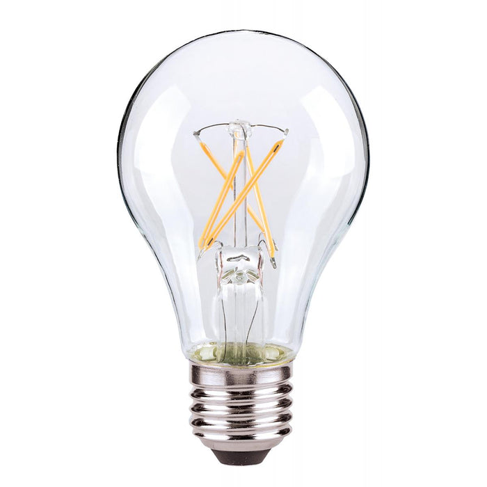 Satco S8616 7W A19 Dimmable LED Bulb, 2700K