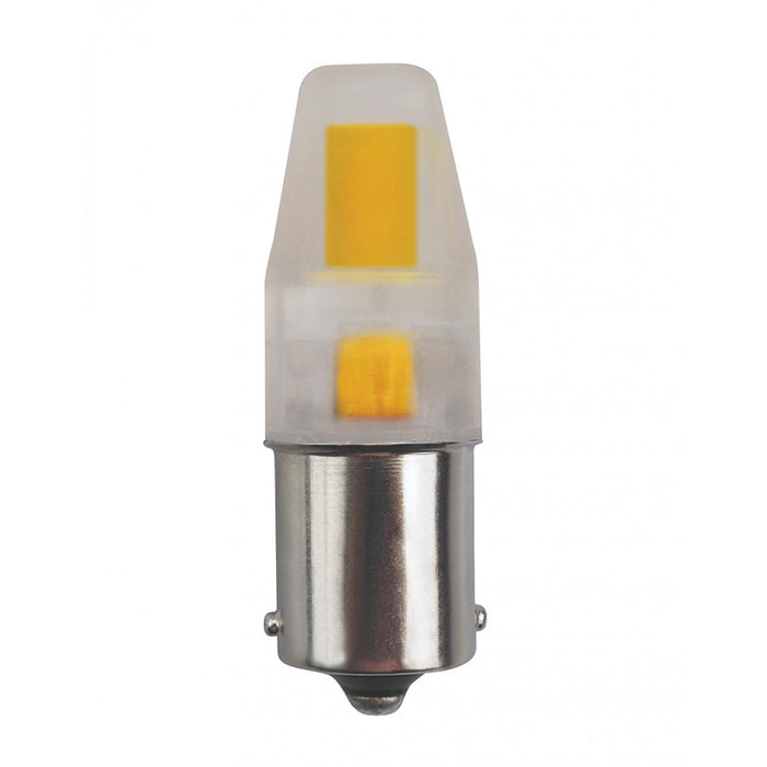 Satco S8689 3W LED Bulb, BA15S Base, 5000K
