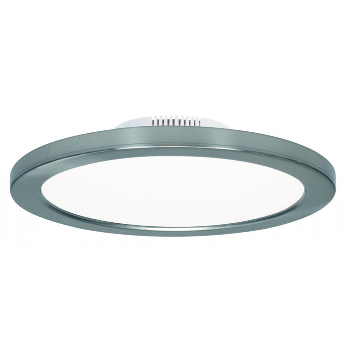 Satco Blink Slim 7" 12W LED Round Flush Mount, 3000K