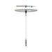 Westgate SCL-CS1P-6FT-NC 6ft Adjustable 1/16" Suspension Kit - White