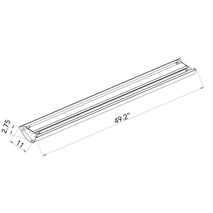 Westgate SCPL-UD 4FT LED Linear Suspended Up/Down Light