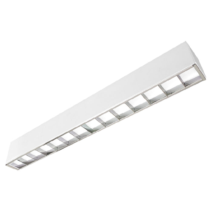 Westgate SCX 3FT  2-3/4"30W LED Linkable Linear Light, CCT Selectable, Up to 3551 Lm, Louver Lens, 120-277V