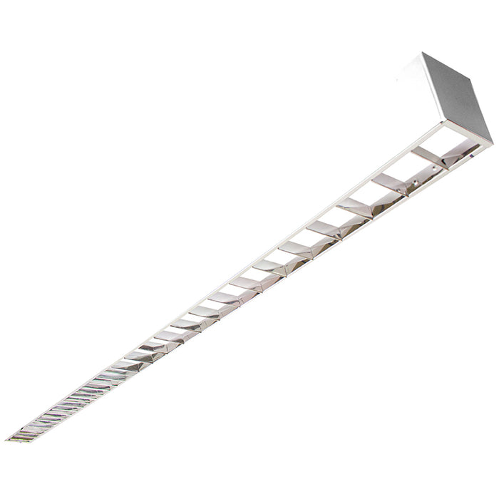 Westgate SCX 6FT 2-3/4" LED Linear Lights, CCT Selectable, Up to 7102 Lm, Louver Lens, 120-277V