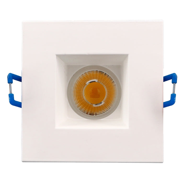 Westgate SDL2S-BF 2" 8W LED Square Baffle Recessed Light, 2700K
