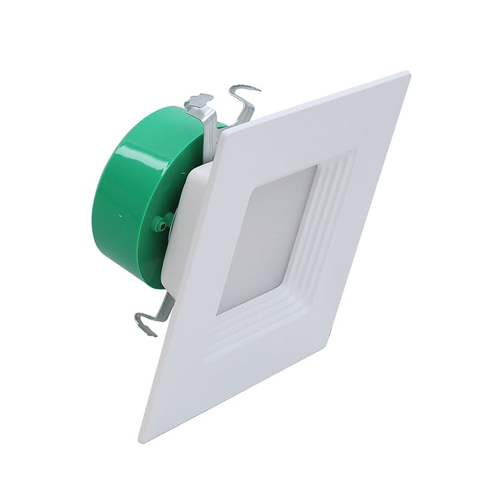 Westgate SDL4-BF 4" LED Square Recessed Downlight with Baffle Trim, CCT