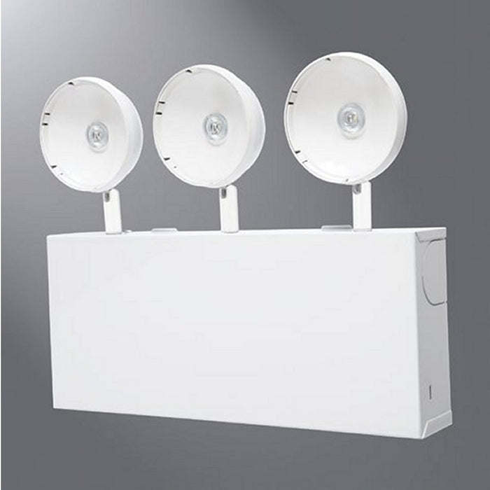 Sure-Lites SELM Series 80 Feet Coverage Three Head LED Emergency Light