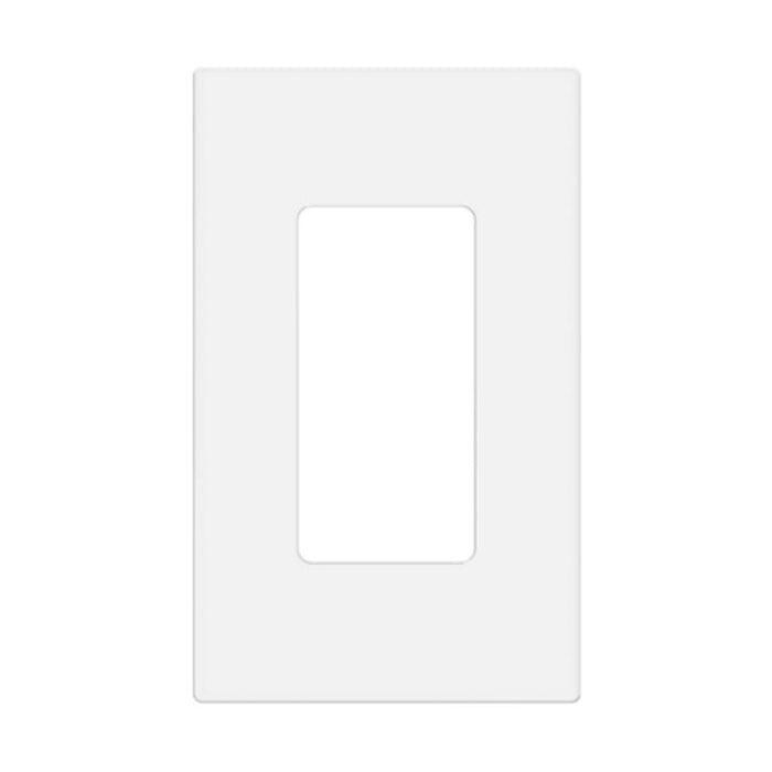Enerlites SI8831 1 Gang Screwless Unbreakable Poly Carbonate Thermoplastic Wall Plate, 10-Pack