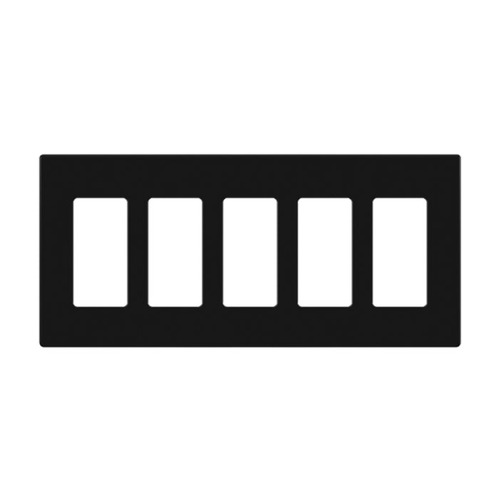 Enerlites SI8835 5-Gang Safety Cover Screwless Wall Plates