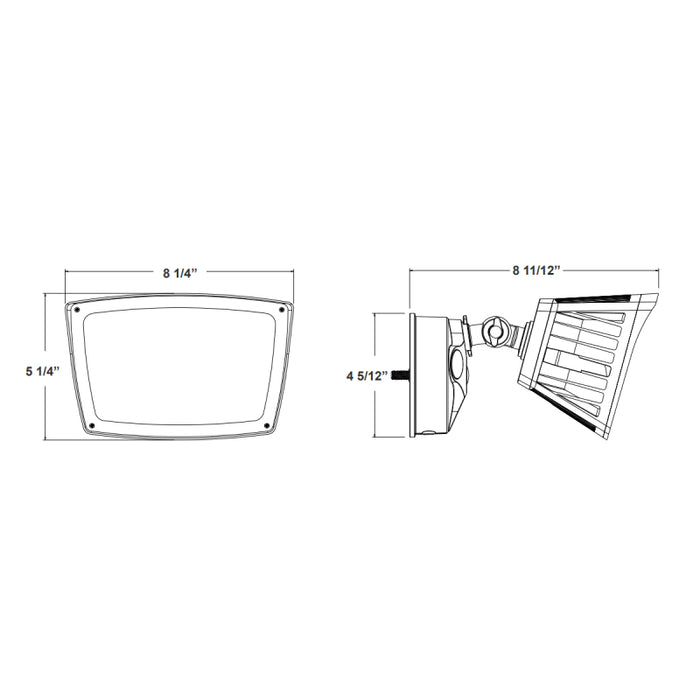 Westgate SL-MCT 40W LED Security Light, CCT Selectable