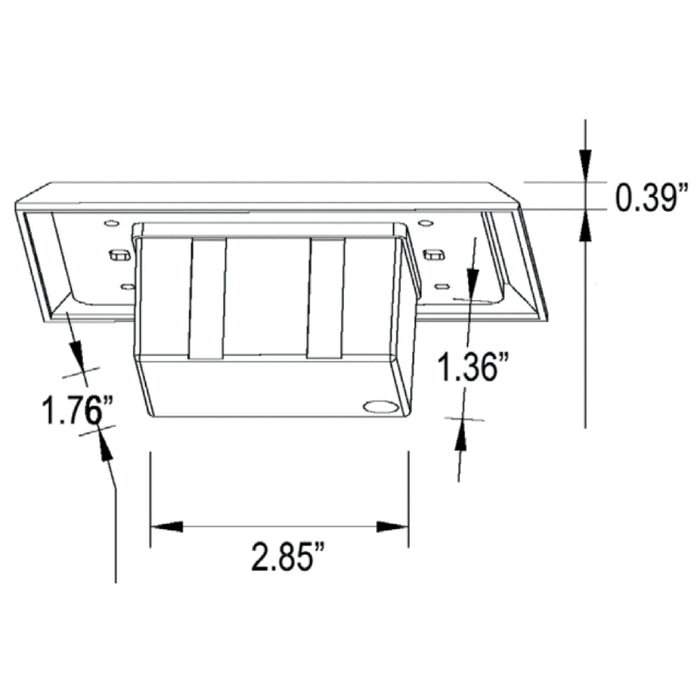 Westgate SLE 3W 12V LED Step Light, 2700K