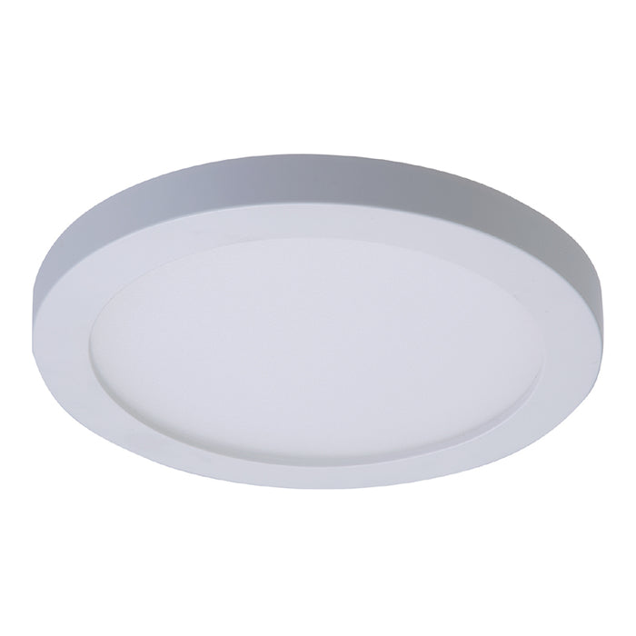 Halo SMD4 4" LED Round Surface Mount Downlight, CCT Selectable, 600 Lumens, 120V, Matte White