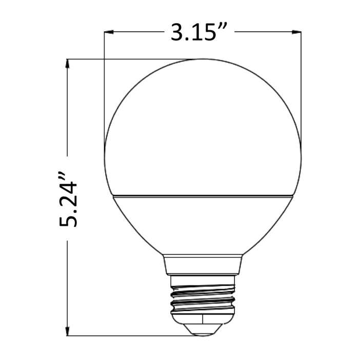 Westgate TC-G25 5W LED G25 Smart APP Compatible RGBW