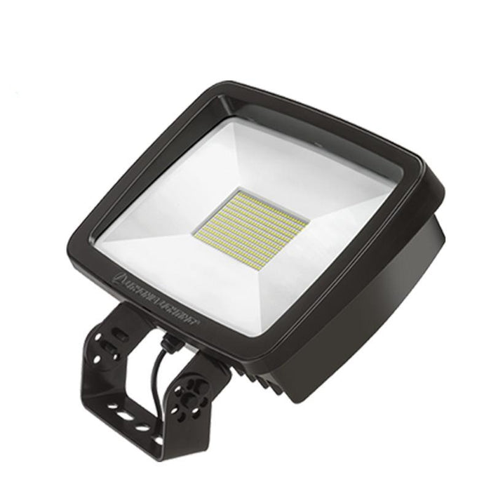 Lithonia Contractor Select TFX3 188W  4000K, 25600 Lumens LED Floodlight, Yoke Mount 120-277V Dark Bronze
