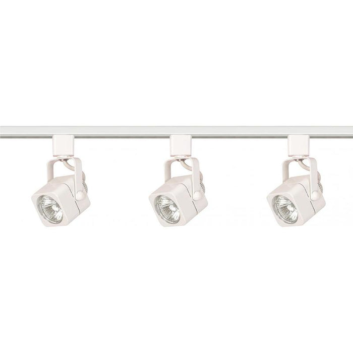 Nuvo TK345 3-lt MR16 Line Voltage Square Track Kit