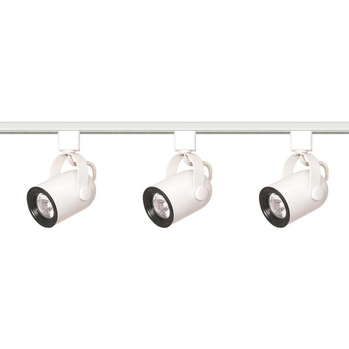 Nuvo TK348 3-lt MR16 Line Voltage Round Back Track Kit