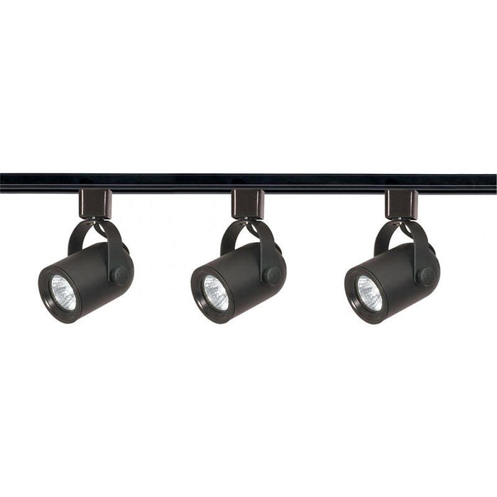 Nuvo TK349 3-lt MR16 Line Voltage Round Back Track Kit