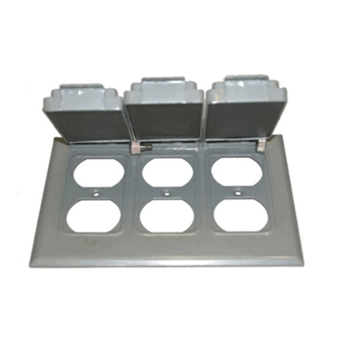 Westgate W3C-3D Three-Gang 3 Duplex Receptacles Cover