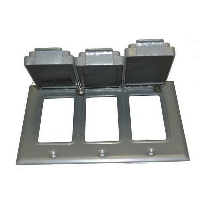 Westgate W3C-3G Three-Gang 3 GFCI Receptacles Cover