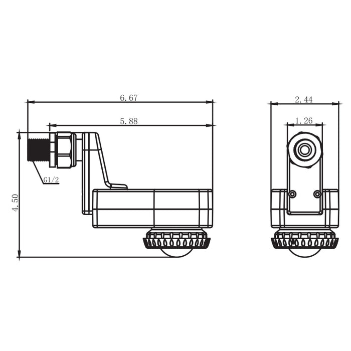 Westgate WEC-3PDR-58 0-10V PIR IP65 120-277V Sensor