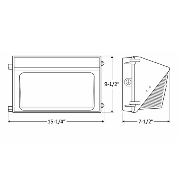 Westgate WMX 80W LED Tunable Non-Cutoff Wall Pack