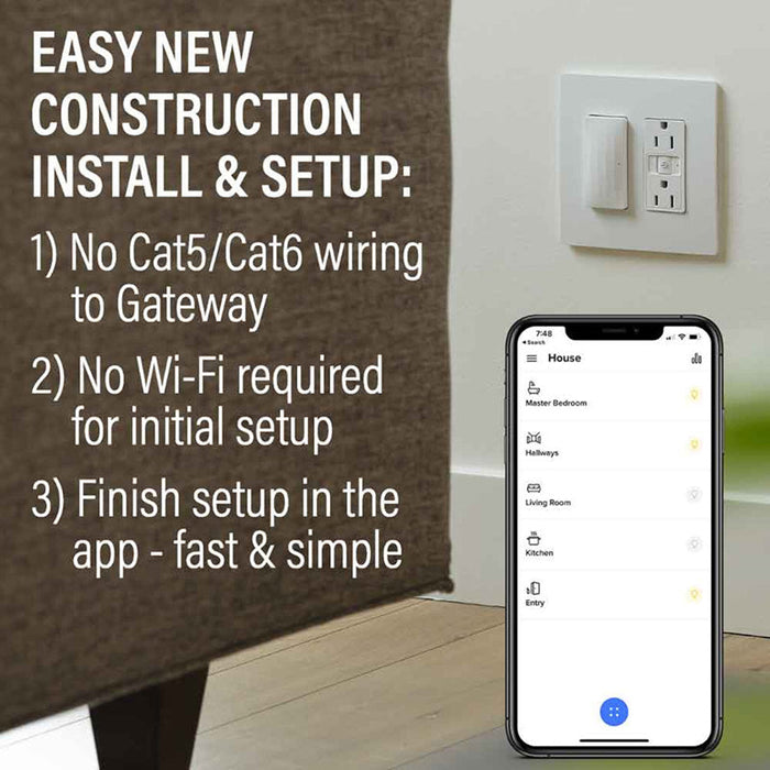 Legrand WNRH2 Smart Gateway Surface Mount with Netatmo